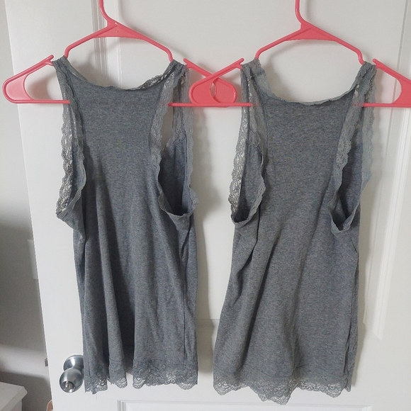 Mossimo Lace Racerback Tanks - Picture 2 of 4